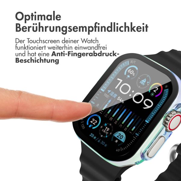 imoshion Full Cover glänzendes Hard Case für die Apple Watch Ultra / Ultra 2 – 49 mm – Transparent