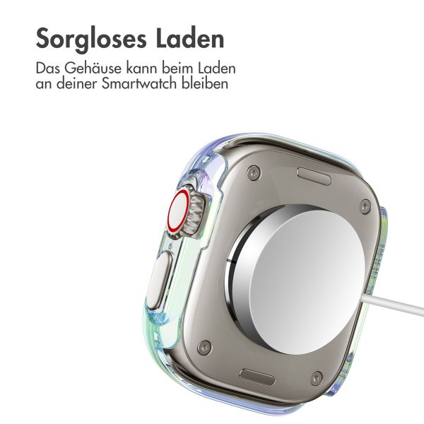 imoshion Full Cover glänzendes Hard Case für die Apple Watch Ultra / Ultra 2 – 49 mm – Transparent