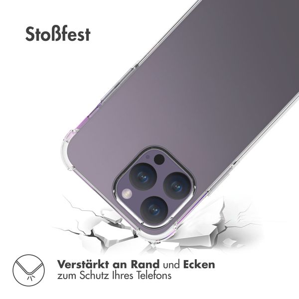 imoshion Shockproof Case für das iPhone 15 Pro Max - Transparent