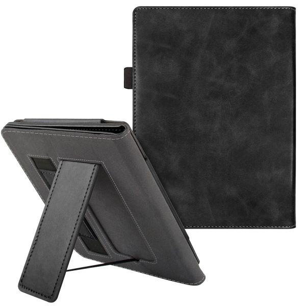 imoshion Klapphülle Sleepcover mit strap und stand für das Kobo Clara HD - Schwarz