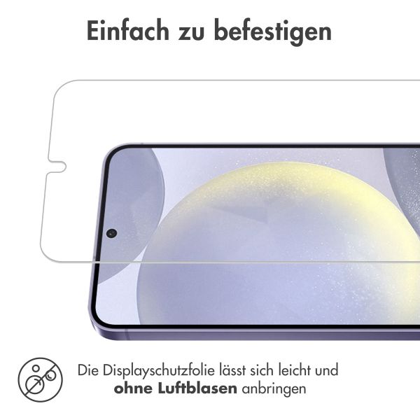 imoshion Bildschirmschutzfolie Gehärtetes Glas für das Samsung Galaxy S24 Plus