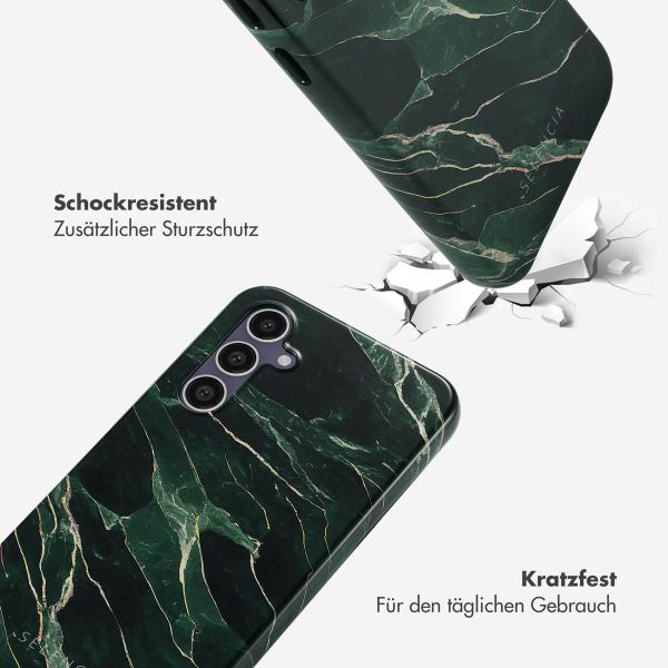 Selencia Vivid Back Cover für das Samsung Galaxy S23 FE - Chic Marble Quartz