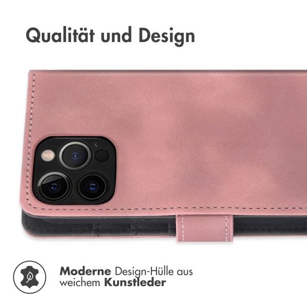 imoshion ﻿Klapphülle mit Kordel für das iPhone 12 (Pro) - Rosa