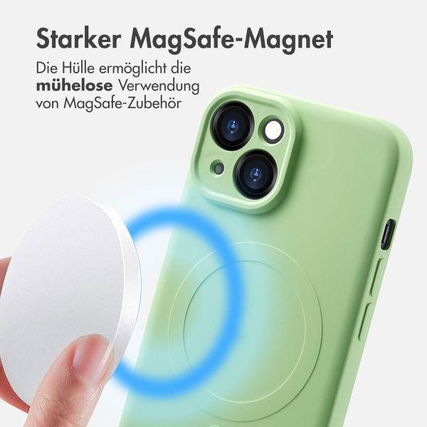iMoshion Color Back Cover mit MagSafe für das iPhone 15 - Grün