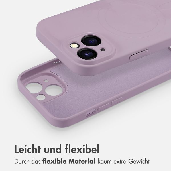 imoshion Color Back Cover mit MagSafe für das iPhone 15 - Violett