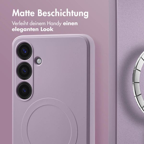 imoshion Color Back Cover mit MagSafe für das Samsung Galaxy S24 Plus - Violett