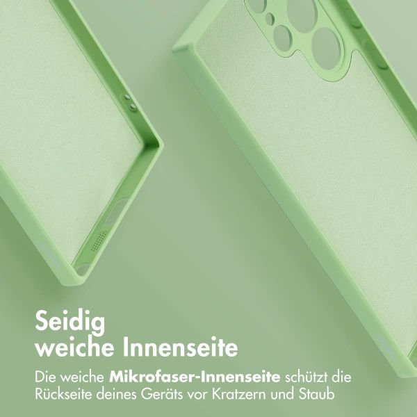 iMoshion Color Back Cover mit MagSafe für das Samsung Galaxy S24 Ultra - Grün