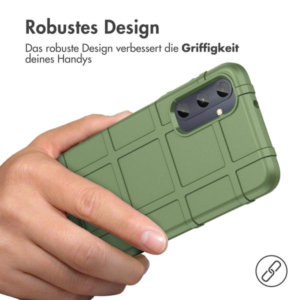 imoshion Rugged Shield Backcover für das Samsung Galaxy A05s - Dunkelgrün