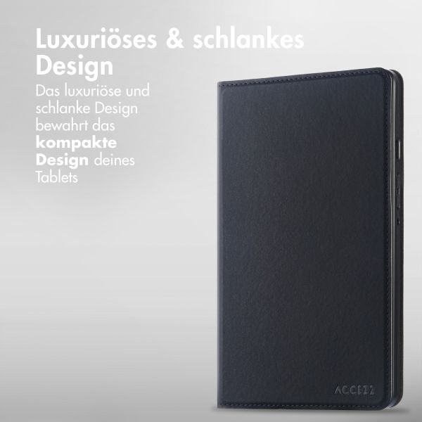 Accezz Classic Tablet Case für das Samsung Galaxy Tab S9 11.0 Zoll / S9 FE 10.9 Zoll - Schwarz