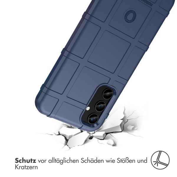 imoshion Rugged Shield Backcover für das Samsung Galaxy A25 (5G) - Dunkelblau