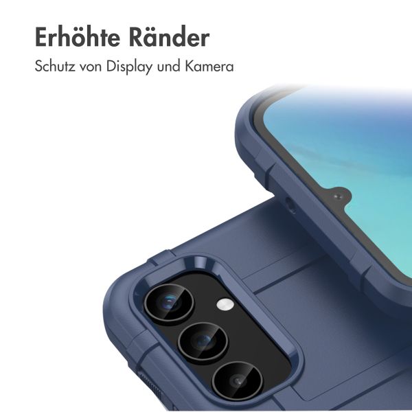 imoshion Rugged Shield Backcover für das Samsung Galaxy A25 (5G) - Dunkelblau