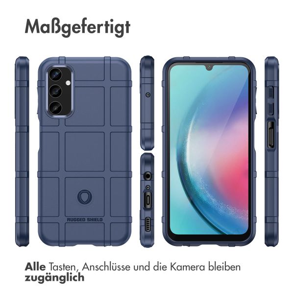 imoshion Rugged Shield Backcover für das Samsung Galaxy A25 (5G) - Dunkelblau