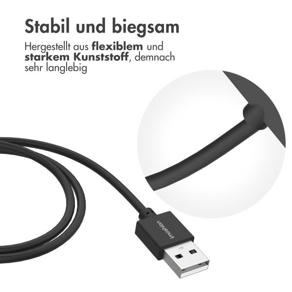 imoshion USB-A-Ladekabel für Garmin Watch - 0,5 Meter