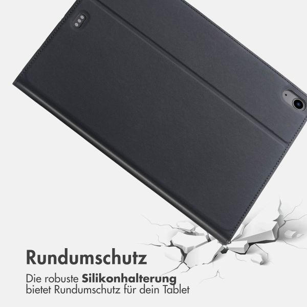 Accezz Classic Tablet Case für das iPad Air 11 Zoll (2024) M2 / Air 5 (2022) / Air 4 (2020) - Schwarz