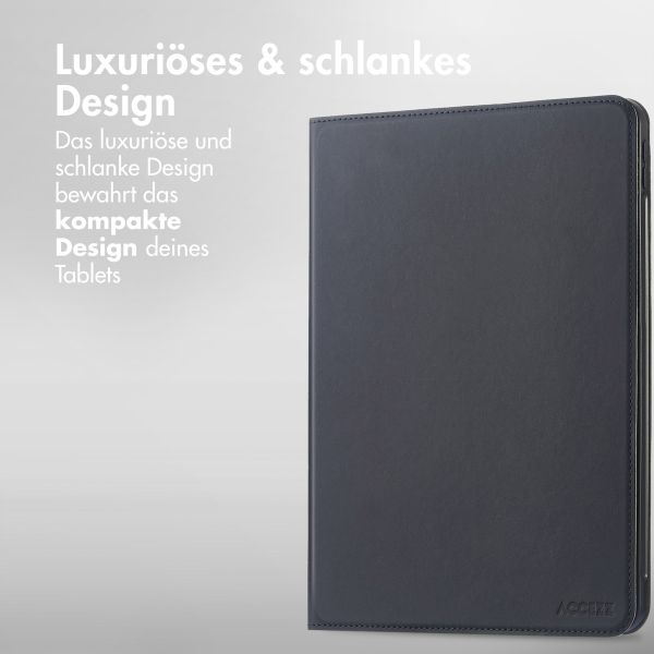 Accezz Classic Tablet Case für das iPad Pro 11 (2022) / Pro 11 (2021) / Pro 11 (2020) / Pro 11 (2018) - Schwarz