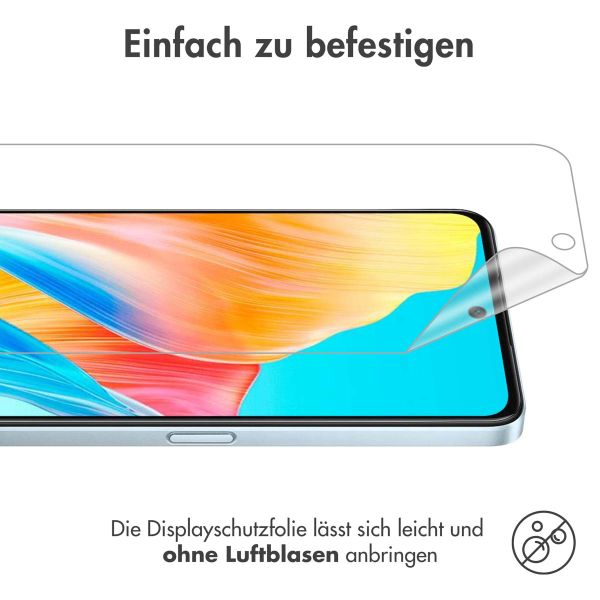 imoshion Displayschutz Folie 3er-Pack für das Oppo A98 / A79 / A58 - Transparent