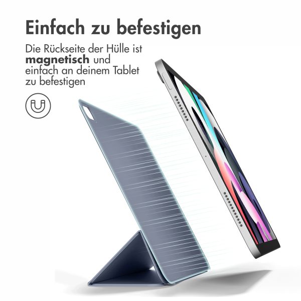 imoshion Magnetic Klapphülle für das iPad Air 11 Zoll (2024) M2 / Air 5 (2022) / Air 4 (2020) - Lavender