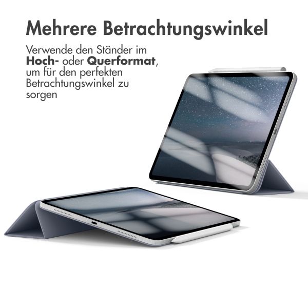 imoshion Magnetic Klapphülle für das iPad Air 11 Zoll (2024) M2 / Air 5 (2022) / Air 4 (2020) - Lavender