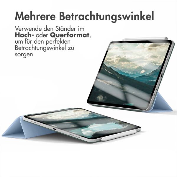 imoshion Magnetic Klapphülle für das iPad Pro 11 (2018/2020/2021/2022) - Hellblau