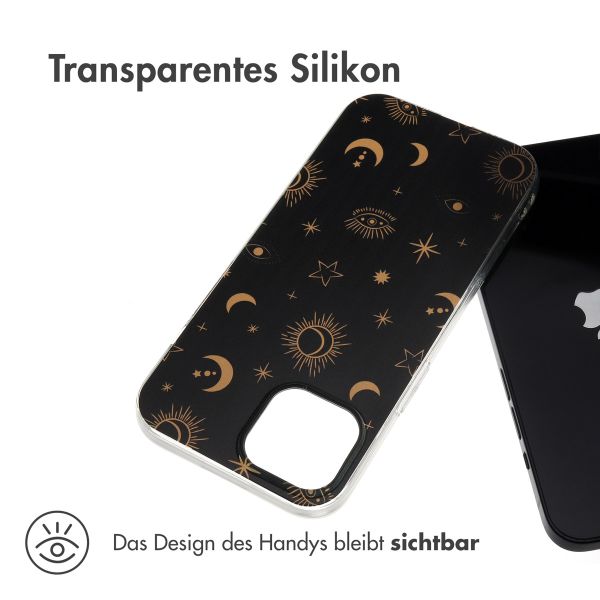 iMoshion Design Hülle für das iPhone 15 - Sky Black