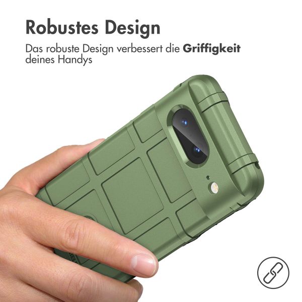 iMoshion Rugged Shield Backcover für das Google Pixel 8 - Dunkelgrün