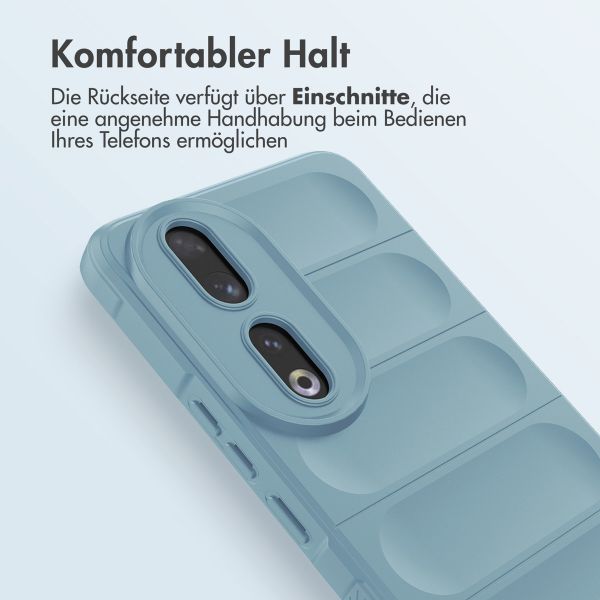 iMoshion EasyGrip Back Cover für das Honor 90 - Hellblau