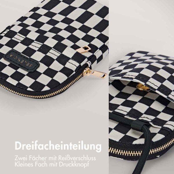 Selencia ﻿ Handytasche - Checker Black