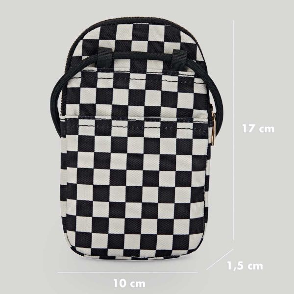 Selencia ﻿ Handytasche - Checker Black