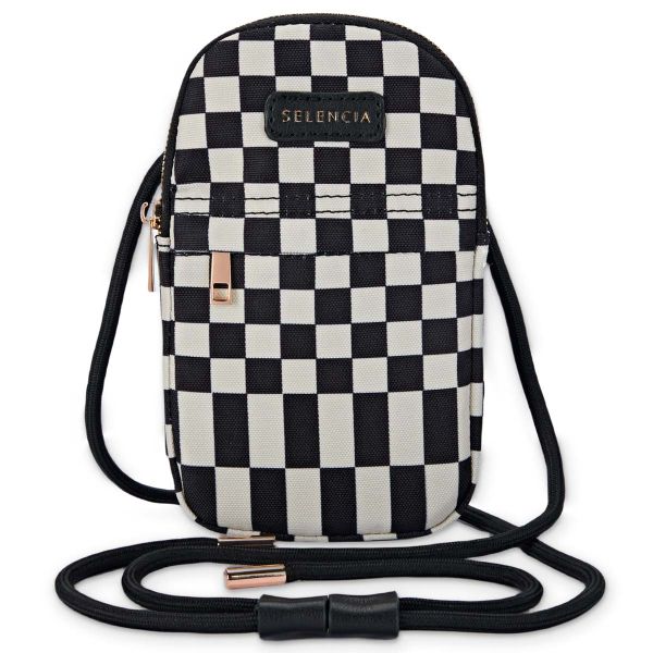 Selencia ﻿ Handytasche - Checker Black