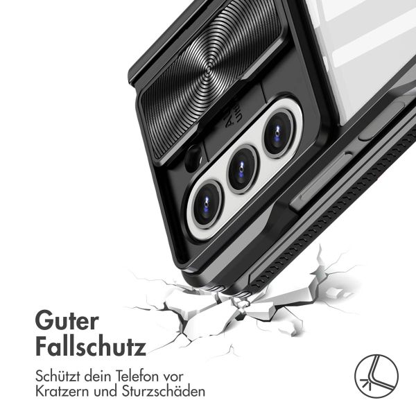 imoshion Back Cover mit Kameraschieber für das Samsung Galaxy Z Fold 5 - Schwarz