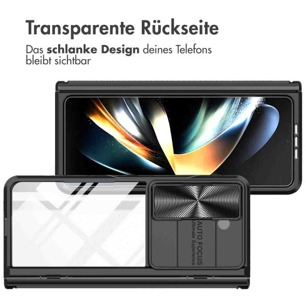 imoshion Back Cover mit Kameraschieber für das Samsung Galaxy Z Fold 5 - Schwarz