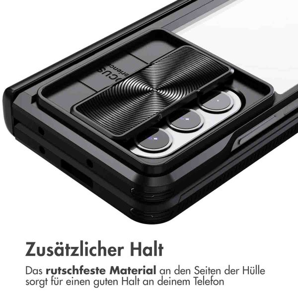 imoshion Back Cover mit Kameraschieber für das Samsung Galaxy Z Fold 5 - Schwarz