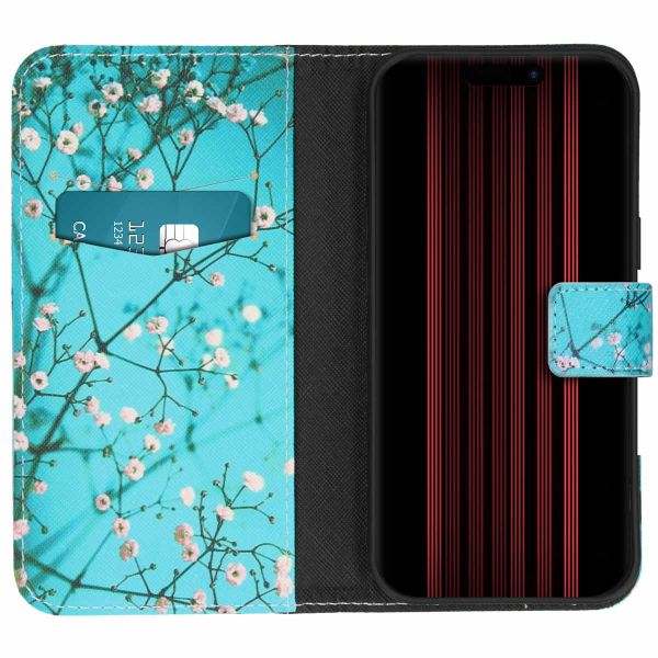 imoshion Design Softcase Bookcase für das iPhone 15 - Blossom