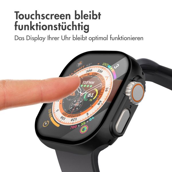 imoshion Full Cover Hard Case für das Apple Watch Ultra / Ultra 2 - 49 mm - Schwarz