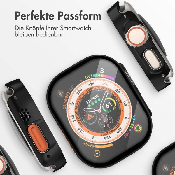 imoshion Full Cover Hard Case für das Apple Watch Ultra / Ultra 2 - 49 mm - Schwarz