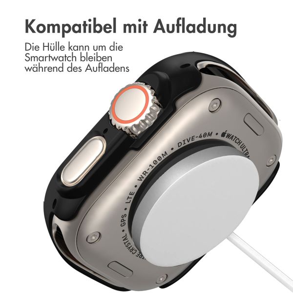 imoshion Full Cover Hard Case für das Apple Watch Ultra / Ultra 2 - 49 mm - Schwarz