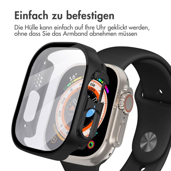 imoshion Full Cover Hard Case für das Apple Watch Ultra / Ultra 2 - 49 mm - Schwarz