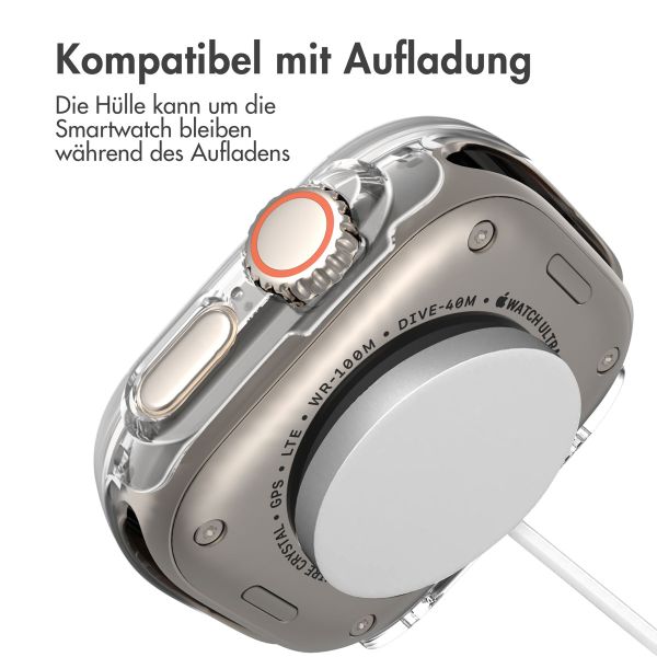 imoshion Full Cover Hard Case für das Apple Watch Ultra / Ultra 2 - 49 mm - Transparent