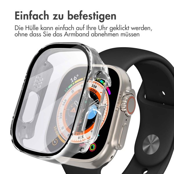 imoshion Full Cover Hard Case für das Apple Watch Ultra / Ultra 2 - 49 mm - Transparent