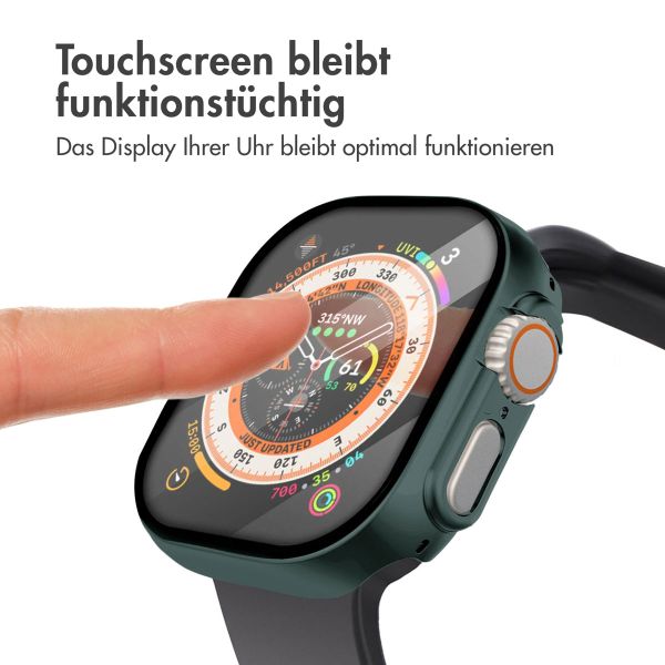 imoshion Full Cover Hard Case für das Apple Watch Ultra / Ultra 2 - 49 mm - Dunkelgrün