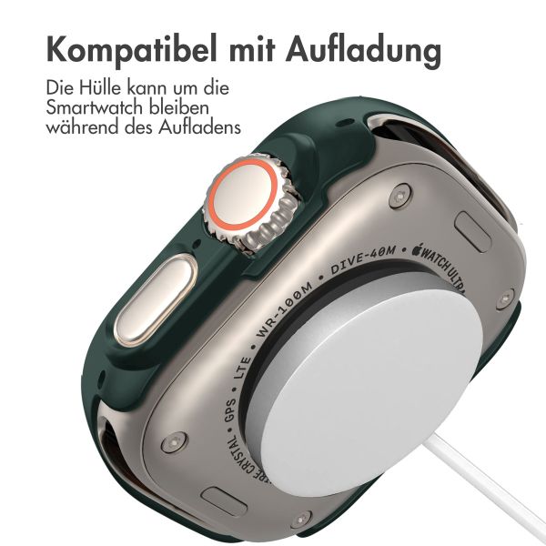 imoshion Full Cover Hard Case für das Apple Watch Ultra / Ultra 2 - 49 mm - Dunkelgrün