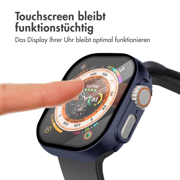 imoshion Full Cover Hard Case für das Apple Watch Ultra / Ultra 2 - 49 mm - Dunkelblau