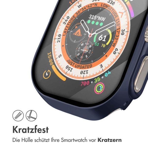 imoshion Full Cover Hard Case für das Apple Watch Ultra / Ultra 2 - 49 mm - Dunkelblau