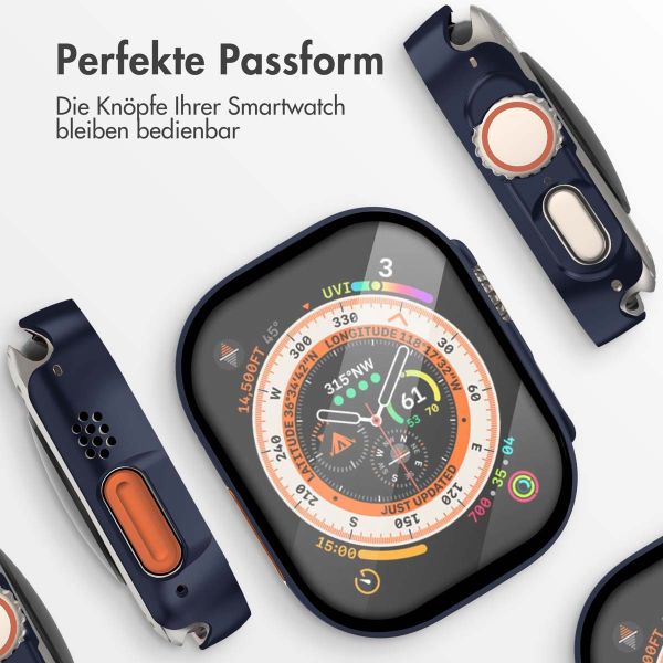 imoshion Full Cover Hard Case für das Apple Watch Ultra / Ultra 2 - 49 mm - Dunkelblau