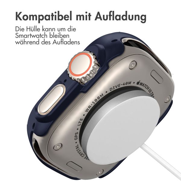 imoshion Full Cover Hard Case für das Apple Watch Ultra / Ultra 2 - 49 mm - Dunkelblau