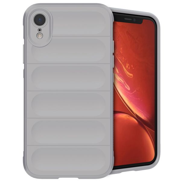 imoshion EasyGrip Back Cover für das iPhone Xr - Grau