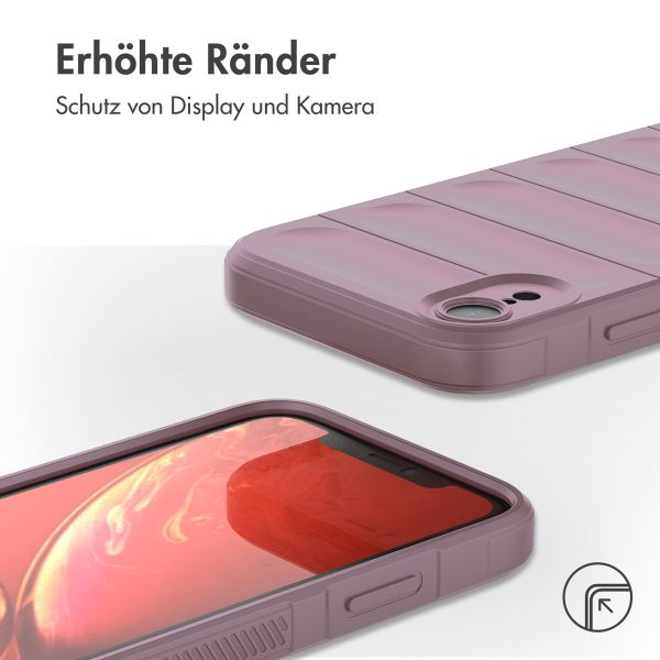 imoshion EasyGrip Back Cover für das iPhone Xr - Violett