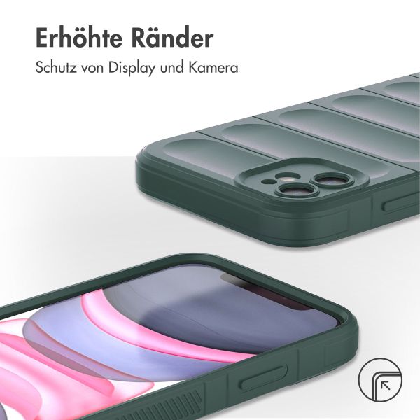 imoshion EasyGrip Back Cover für das iPhone 11 - Dunkelgrün