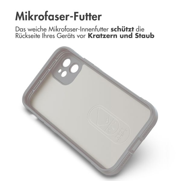imoshion EasyGrip Back Cover für das iPhone 11 - Grau