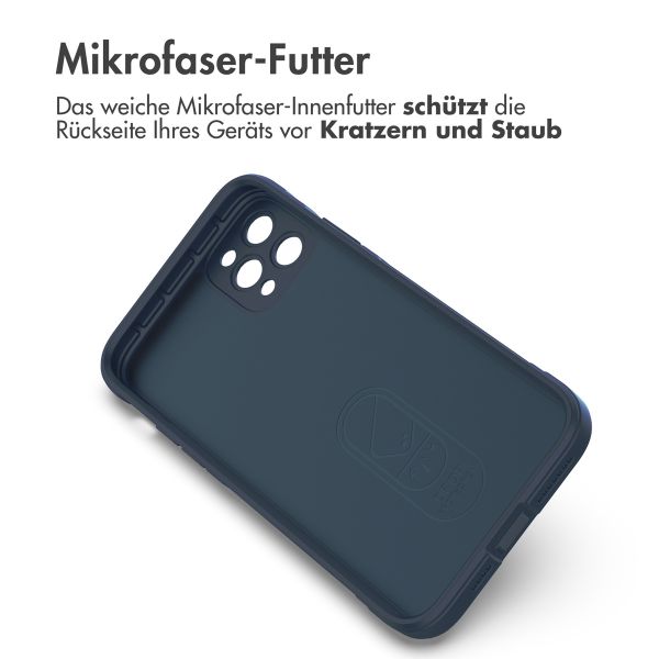 imoshion EasyGrip Back Cover für das iPhone 11 Pro Max - Dunkelblau